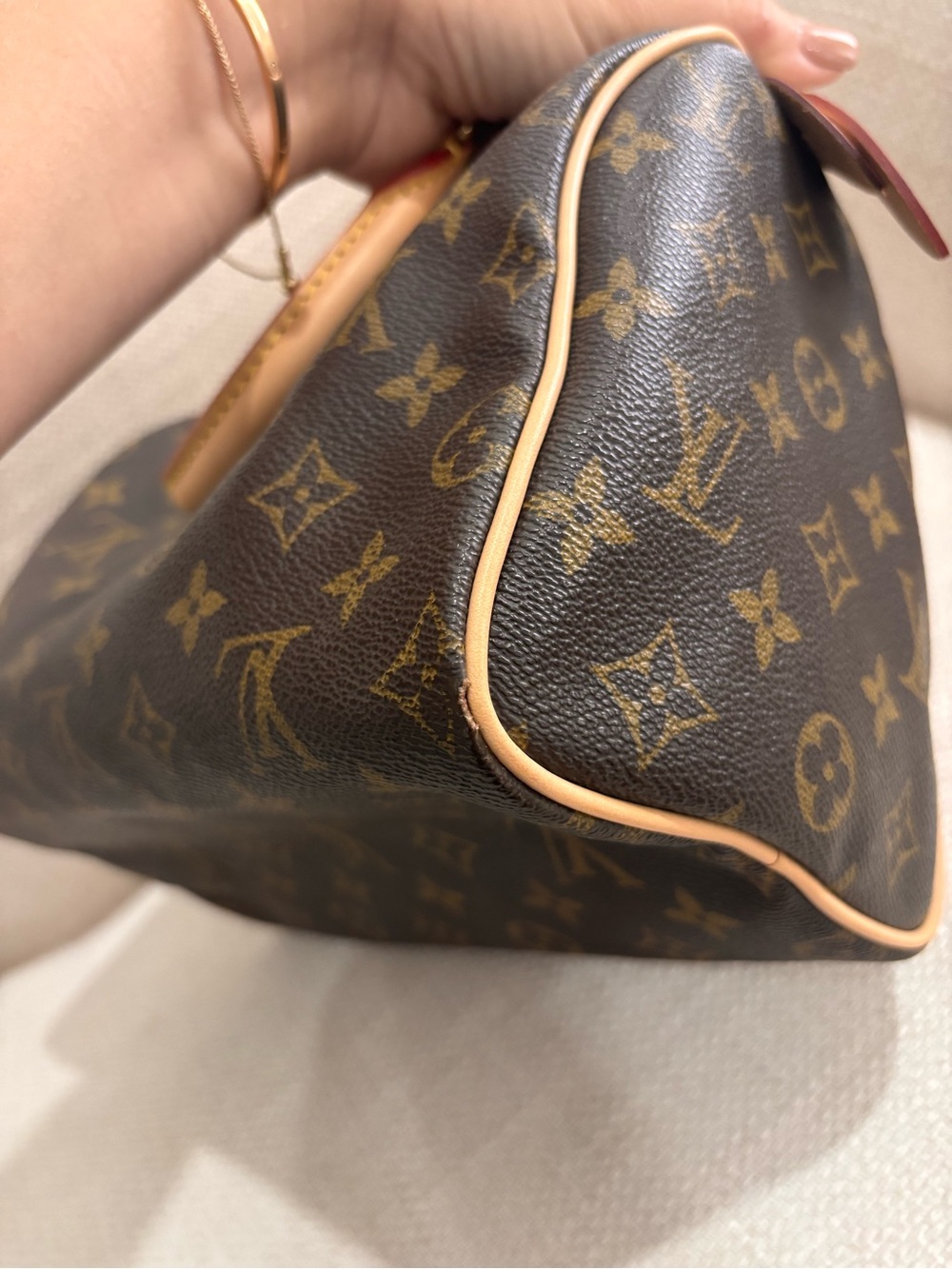 Authentic Louis Vuitton discontinued speedy 25 monogram satchel - Picture 10 of 16